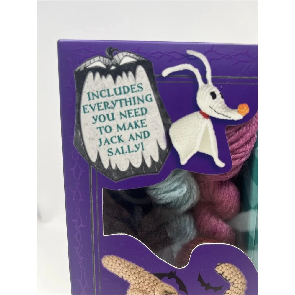 Disney Tim Burton's: The Nightmare Before Christmas Crochet Set New Unopened